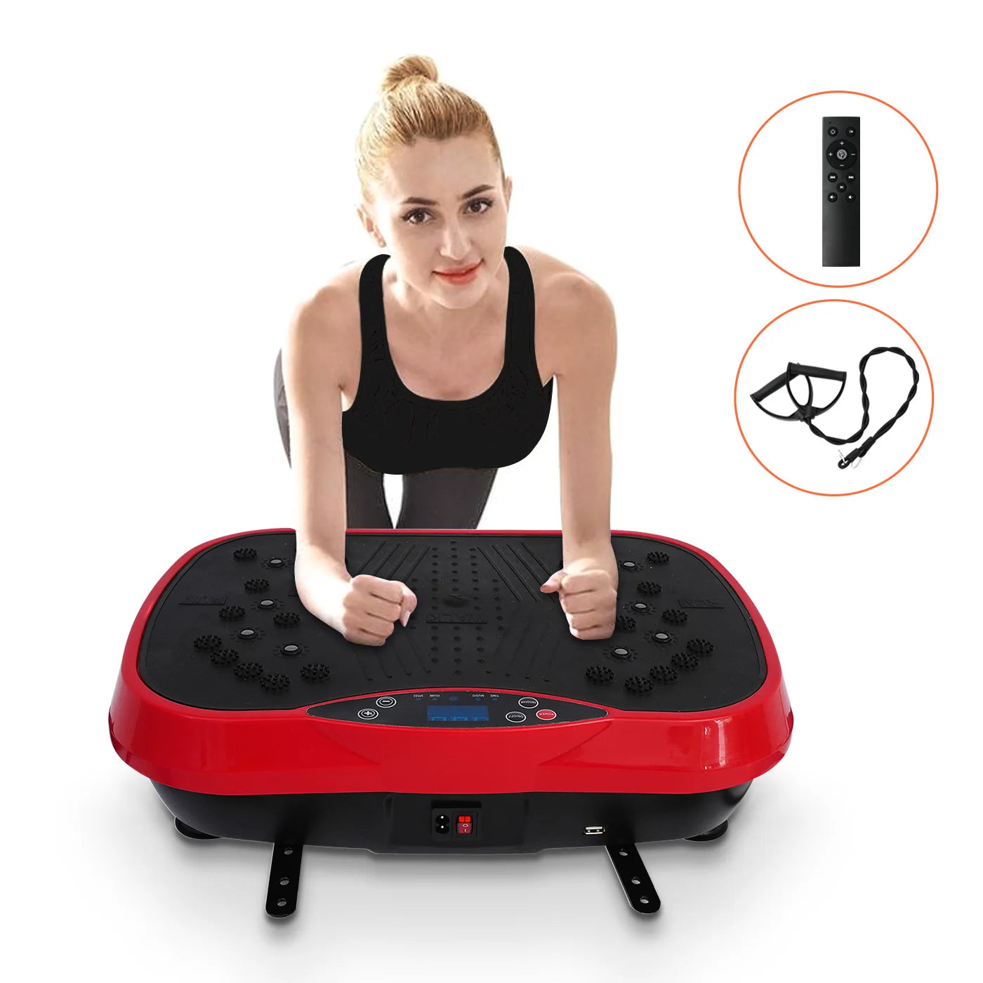 GymForce Vibration Plate Exercise Machine – Whole Body Home Workout