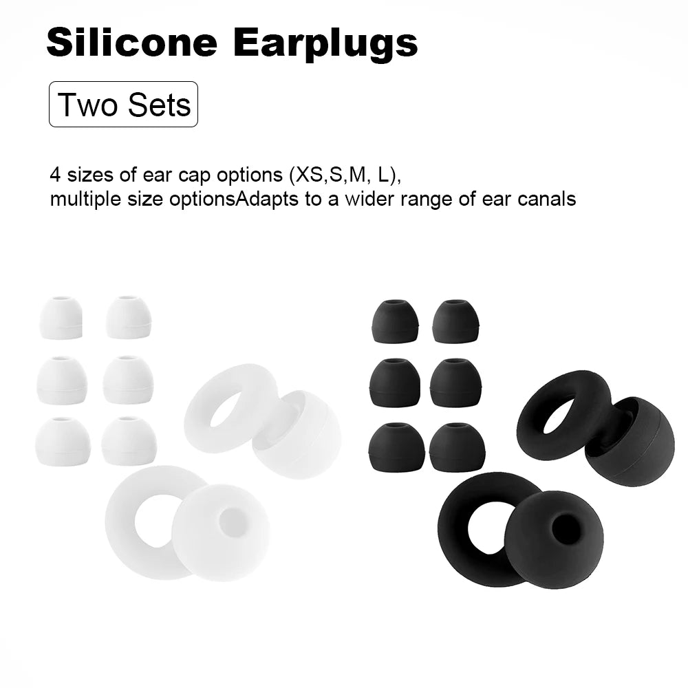 Silicone Earplugs for Swimming & Sleep – Noise Reduction & Soundproof Protection