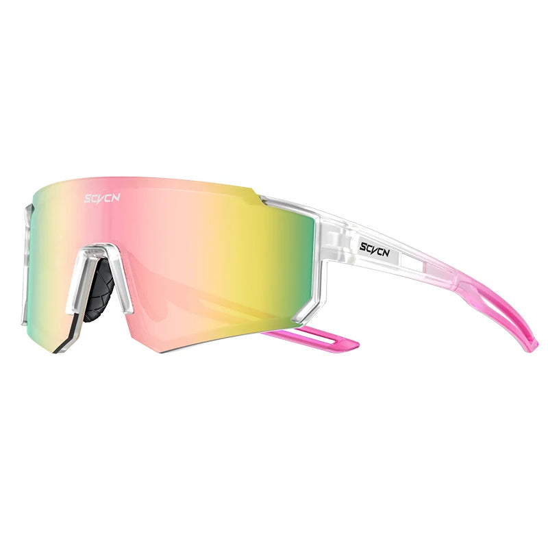 Spect-V Cycling Sunglasses UV400 Black Framed