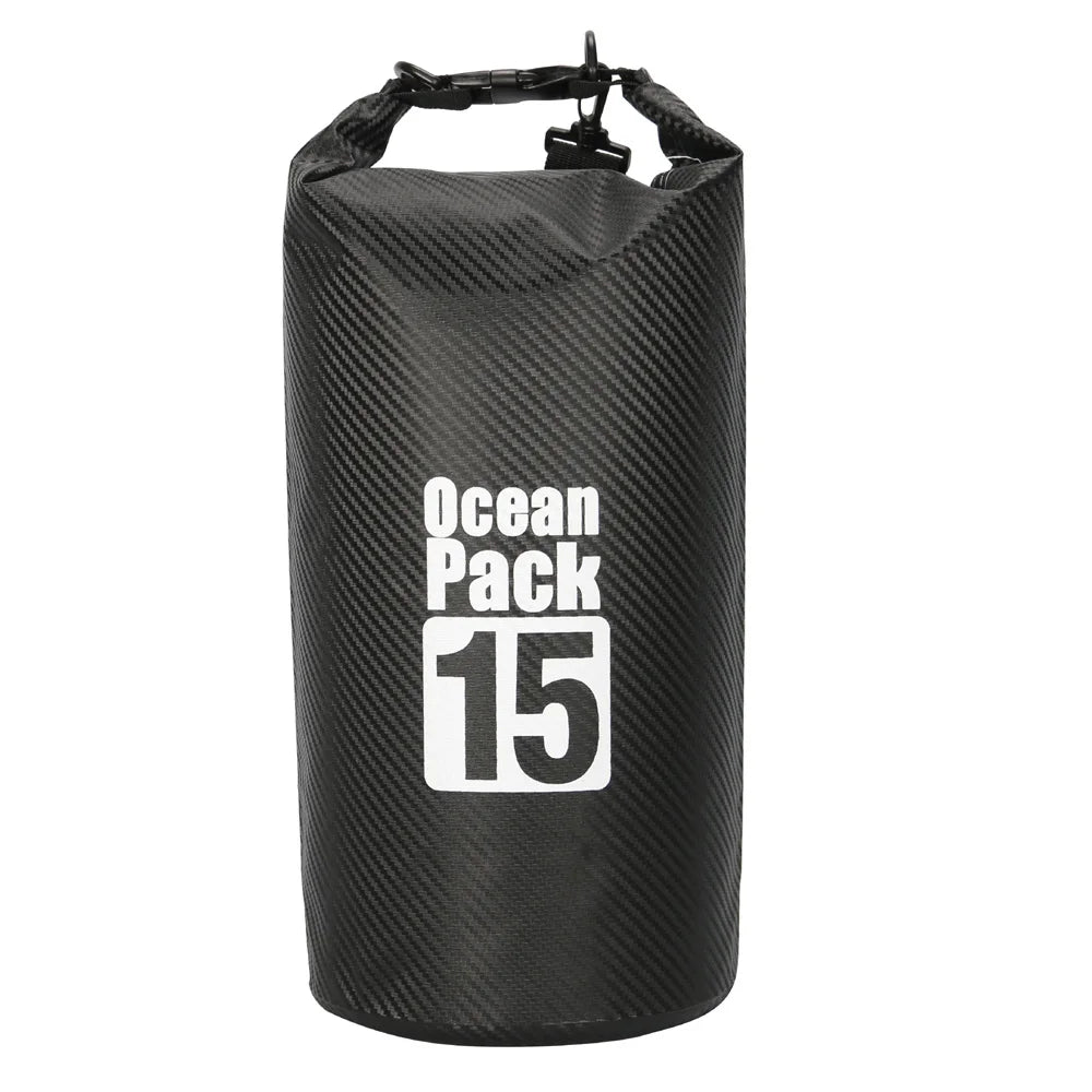 GymForce Carbon Fiber Waterproof Swimming Dry Bag – Sack Bag