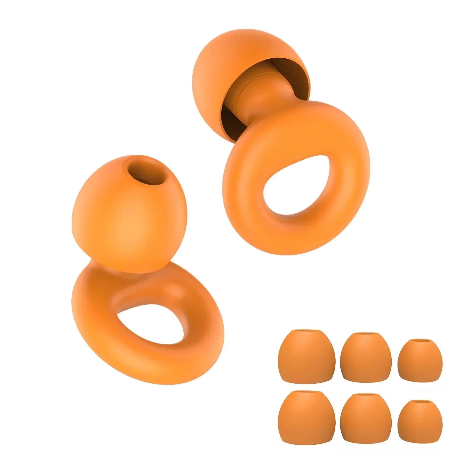 Silicone Earplugs for Swimming & Sleep – Noise Reduction & Soundproof Protection