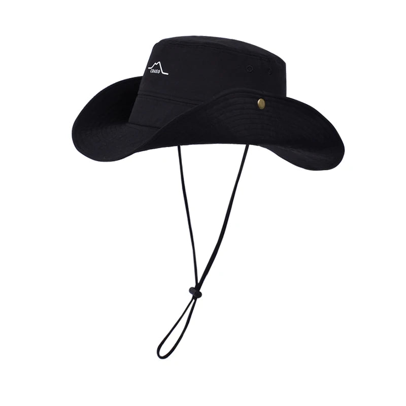 Waterproof Quick-Dry Fisherman Hat – Wide Brim Sun Protection Hat