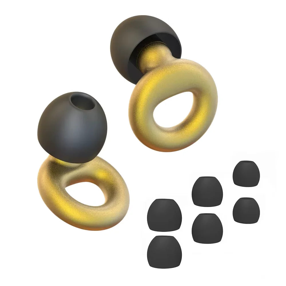 Silicone Earplugs for Swimming & Sleep – Noise Reduction & Soundproof Protection