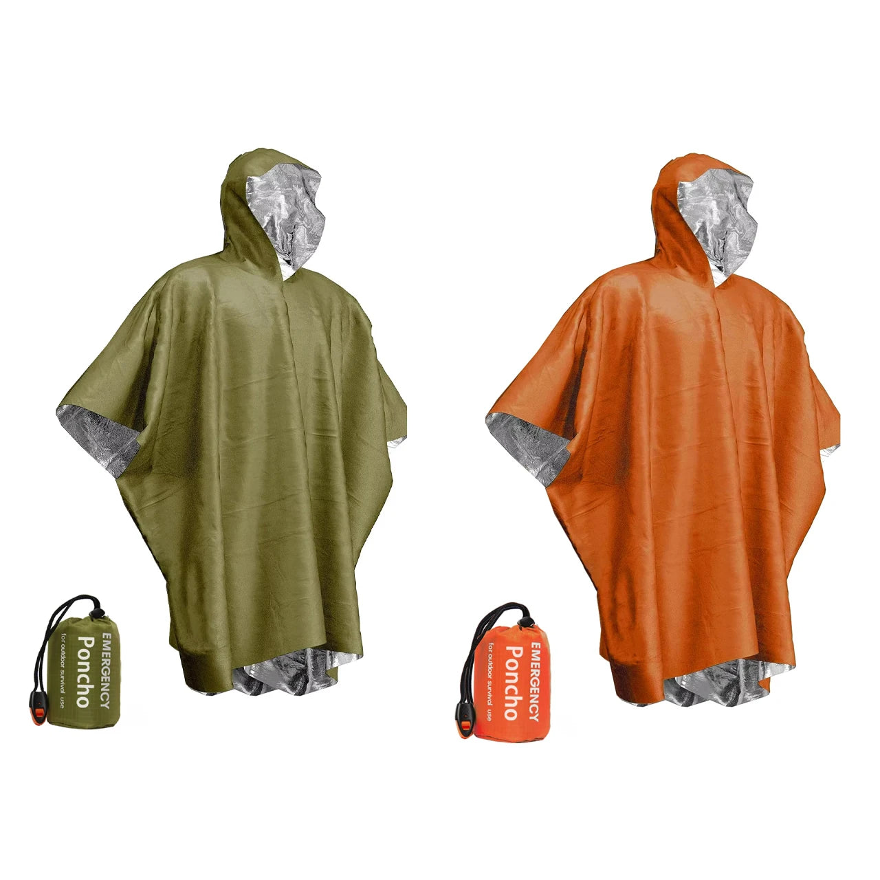GymForce Emergency Waterproof Thermal Disposable Raincoat