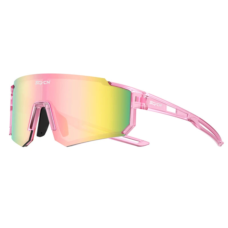 Spect-V Cycling Sunglasses UV400 Black Framed