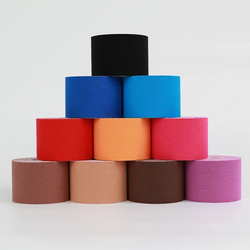 Professional Kinesiology Tape – Elastic Sports Tape for Muscle Support & Injury Prevention