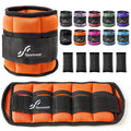 10LB Adjustable Ankle Weight Set – Weighted Leg Straps for Strength Training & Cardio Exercise