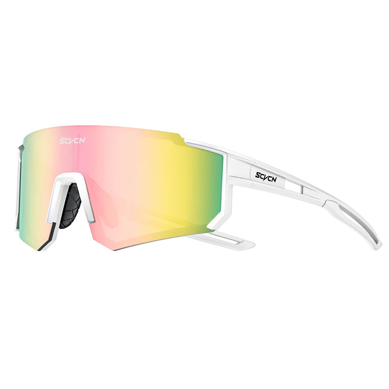 Spect-V Cycling Sunglasses UV400 Black Framed