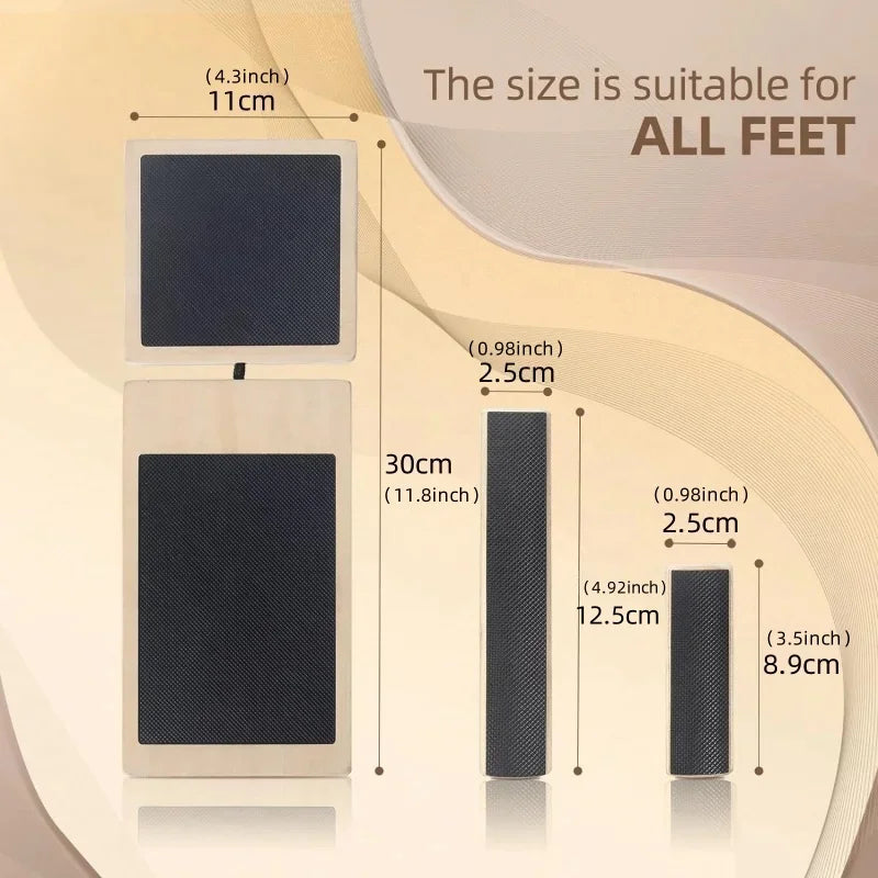 GymForce Single Foot Balance Board – Ankle Strength & Stability Trainer