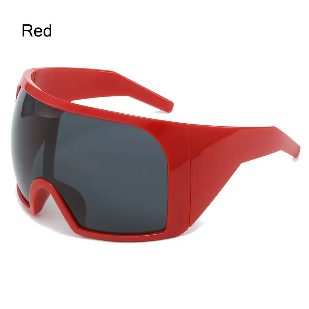 Oversized Punk One-Piece Sunglasses