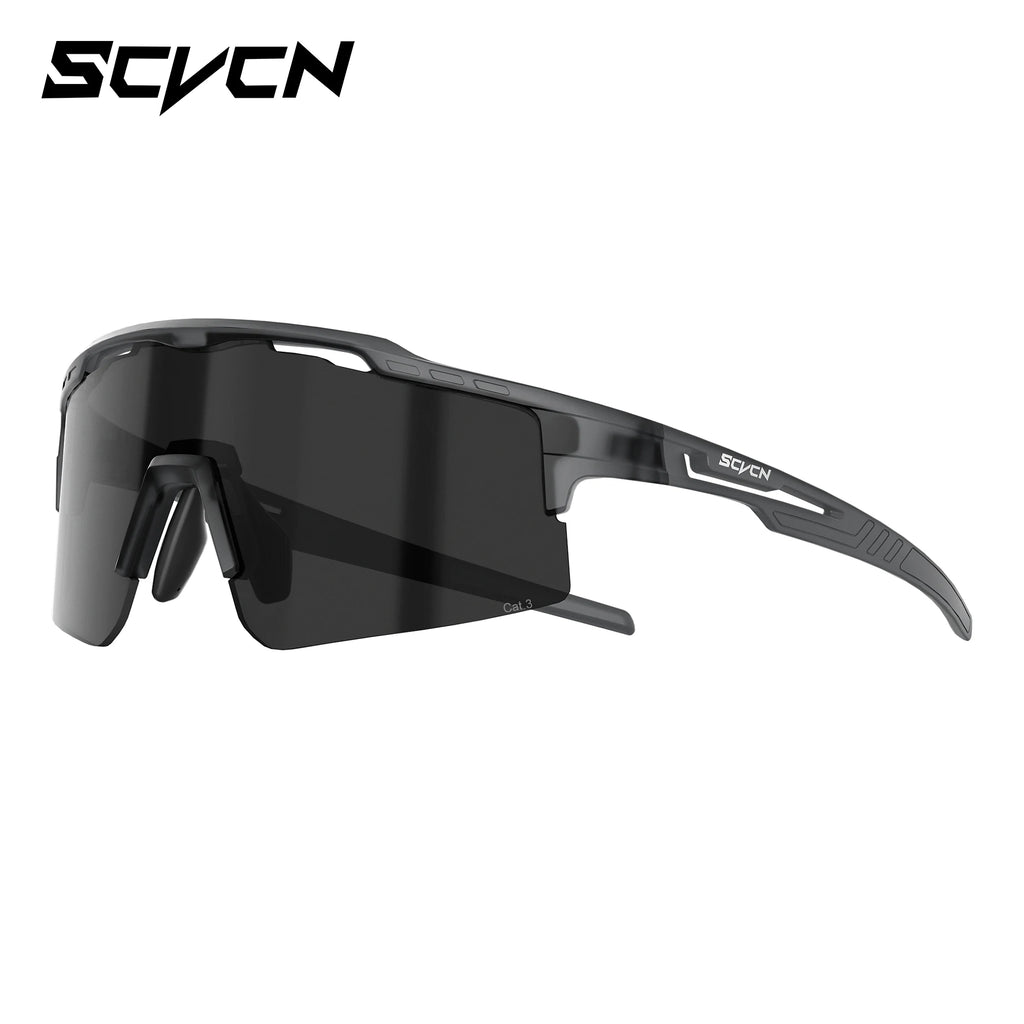 Deep Black Blade-Z Sports Sunglasses UV400