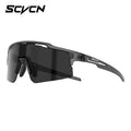 Deep Black Blade-Z Sports Sunglasses UV400