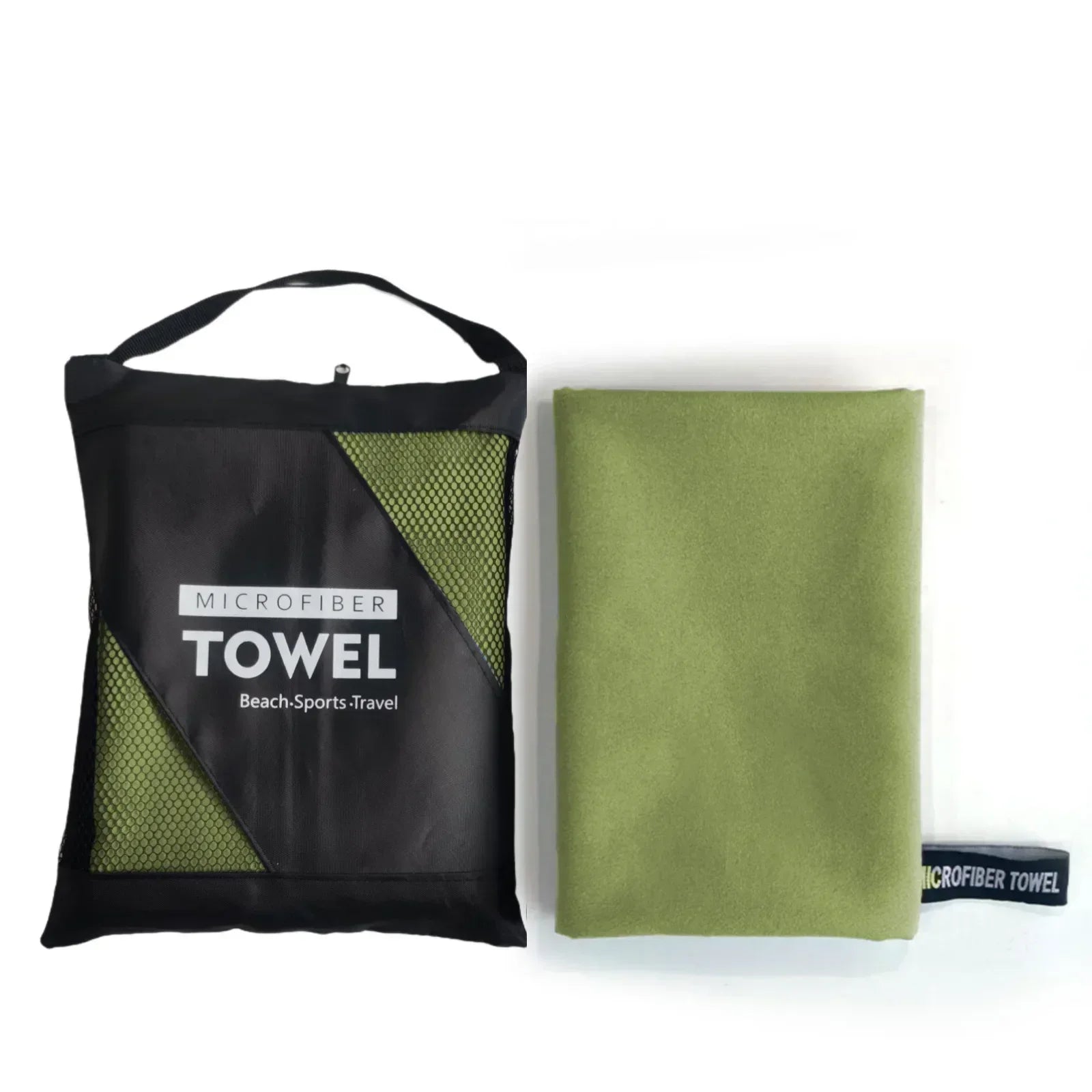 GymForce Quick-Dry Microfiber Gym Towel – Ultra Absorbent & Compact Sports Towel