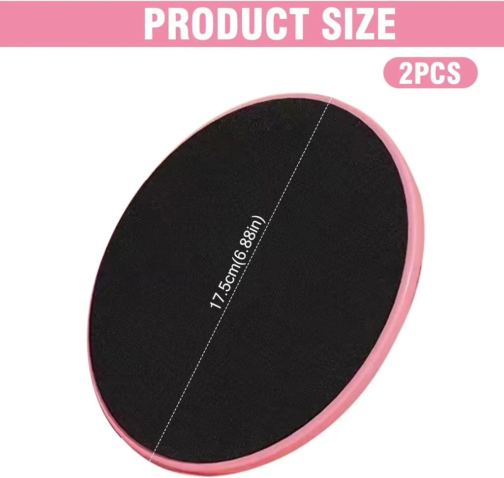 2 Pcs Yoga Sliding Discs Sliding Pads