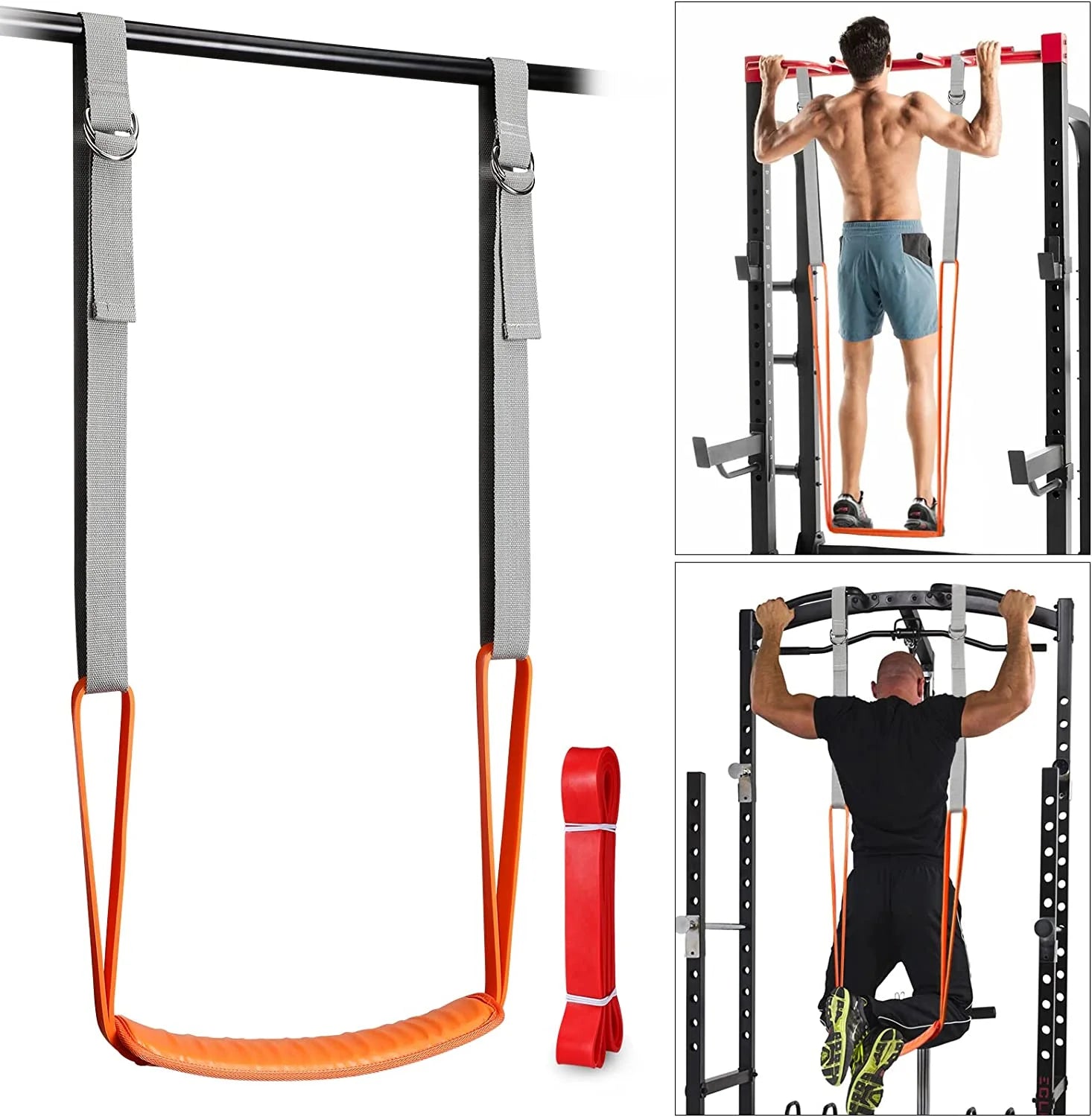 GymForce Pull Up Assistance Bands Set – Resistance Straps for Strength Training