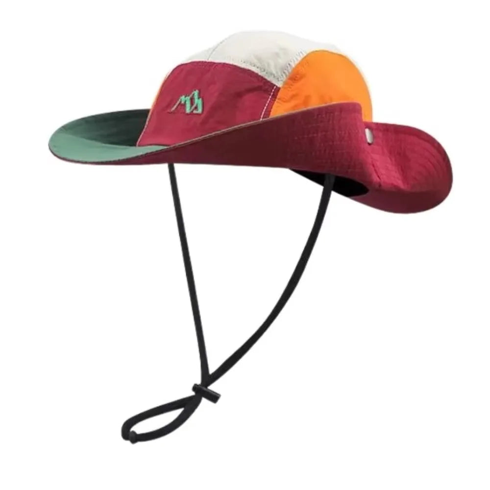 UPF50+ UV Protection Bucket Hat – Breathable Quick-Dry Hiking & Camping Hat
