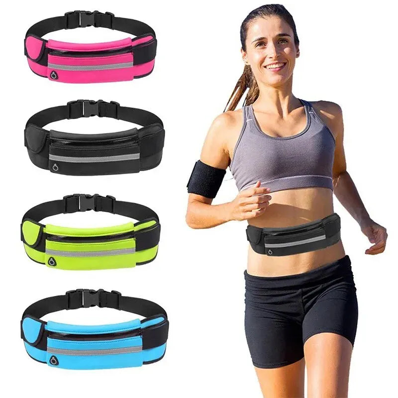 GymForce Waterproof Neoprene Fanny Pack – Running Waist Bag