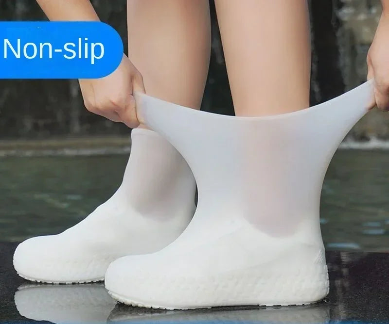 Reusable Silicone Shoe Covers – Waterproof Rain Mud Protection