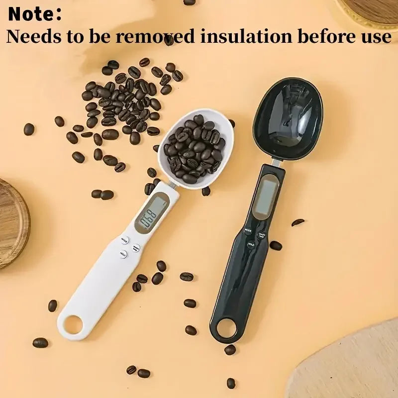 2 Pcs Digital Measuring Spoon Scale 0.1–500g – LCD Kitchen Food Scale