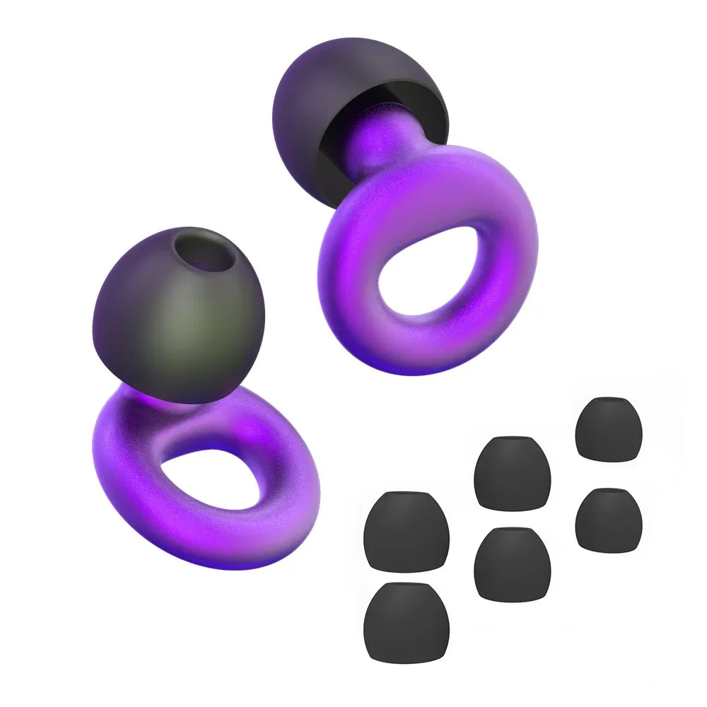 Silicone Earplugs for Swimming & Sleep – Noise Reduction & Soundproof Protection
