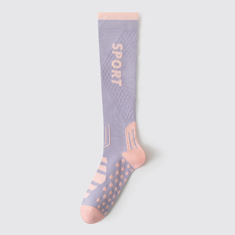 GymForce Compression Stockings Women's Fitness Running Skipping Rope